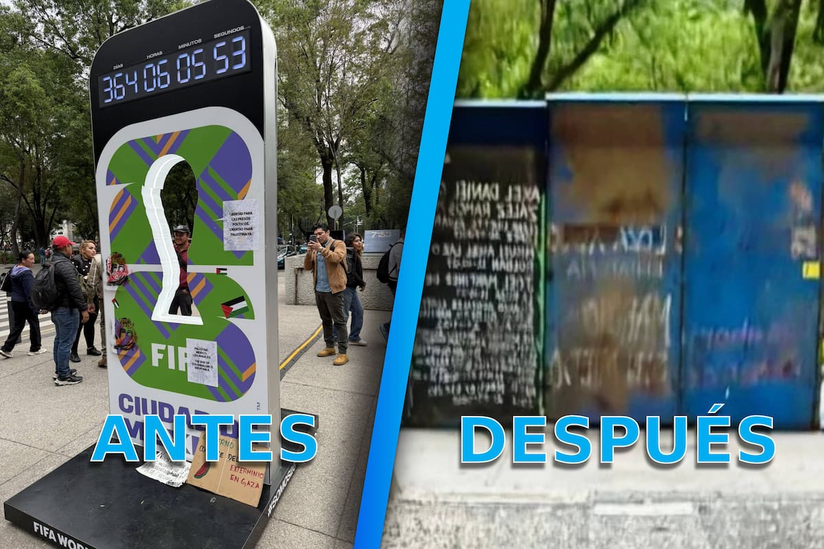 CDMX clausura reloj del Mundial 2026 por vandalismo tras pocos días de inaugurado
