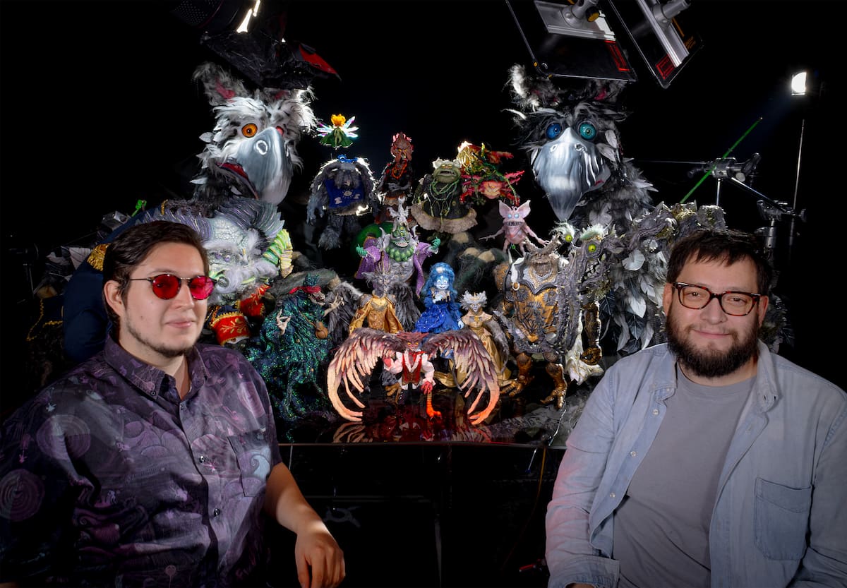 “Frankenstein” arropa a Arturo y Roy Ambriz en la cinta de stop motion que mañana llega a los cines. Foto: Cortesía