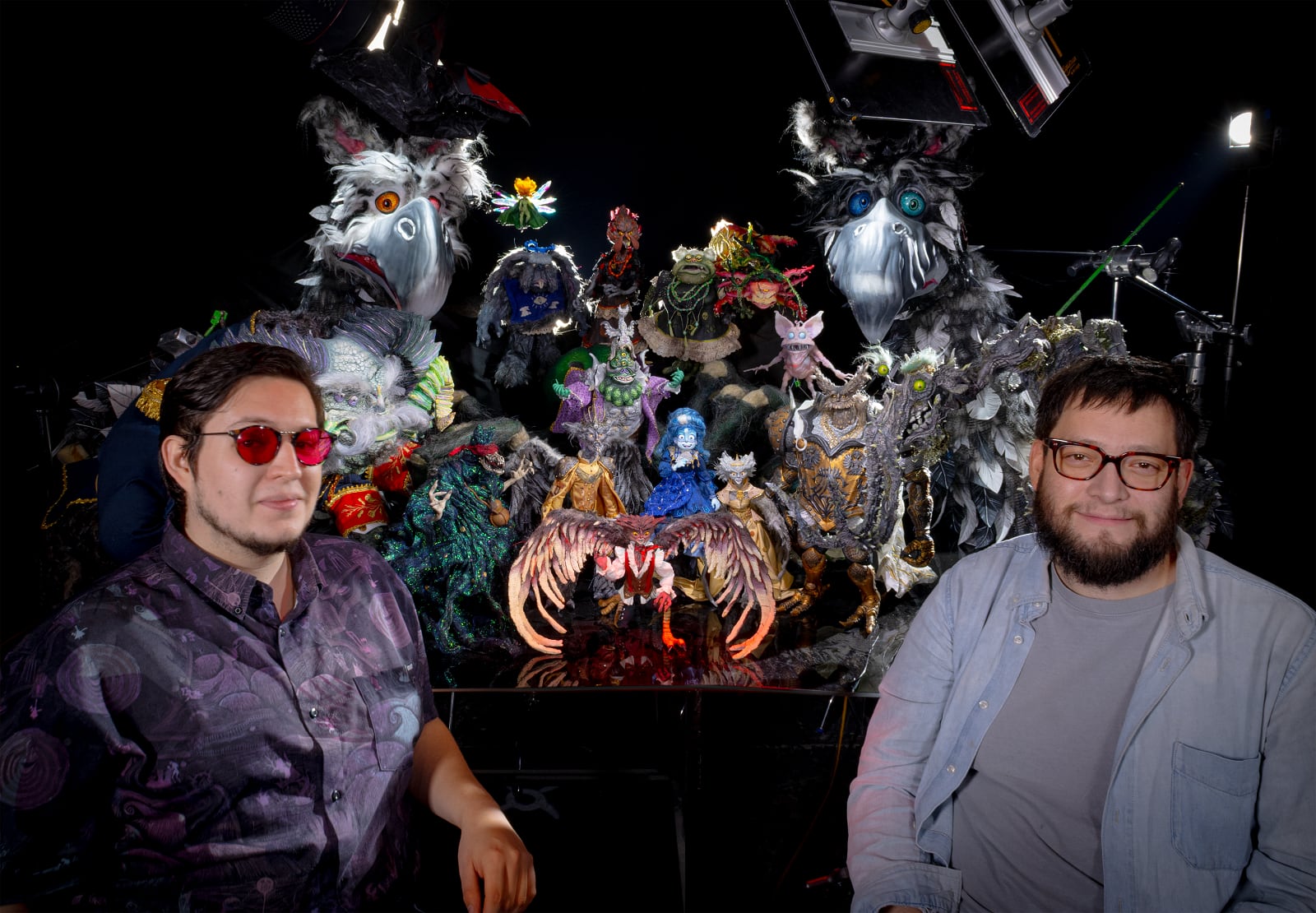 “Frankenstein” arropa a Arturo y Roy Ambriz en la cinta de stop motion que mañana llega a los cines. Foto: Cortesía