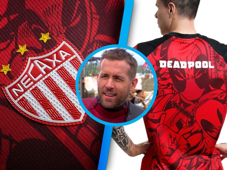Necaxa lanza jersey edición Deadpool haciendo guiño a su copropietario Ryan Reynolds: precio, detalles del diseño y disponibilidad en México