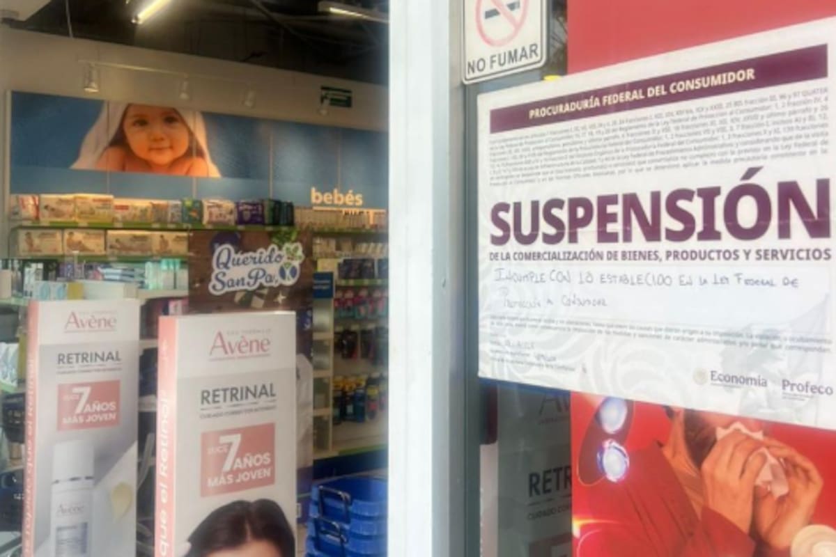 Profeco coloca sellos de suspensión en negocios de CDMX y Metepec por incumplimientos a la Ley del Consumidor