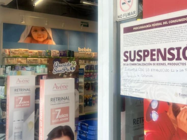 Profeco coloca sellos de suspensión en negocios de CDMX y Metepec por incumplimientos a la Ley del Consumidor