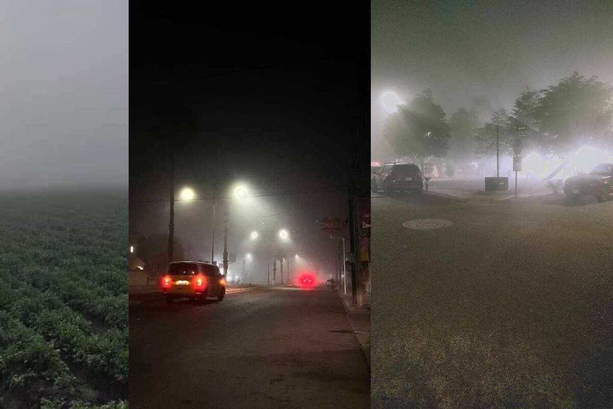 Podría seguir habiendo neblina por las noches y madrugadas