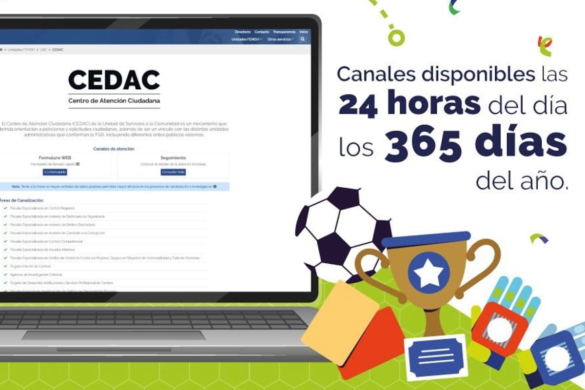 La FGR abrió un micrositio para turistas del Mundial 2026 donde podrán realizar denuncias en línea, tendrán módulos de atención, directorio de embajadas y números de emergencia