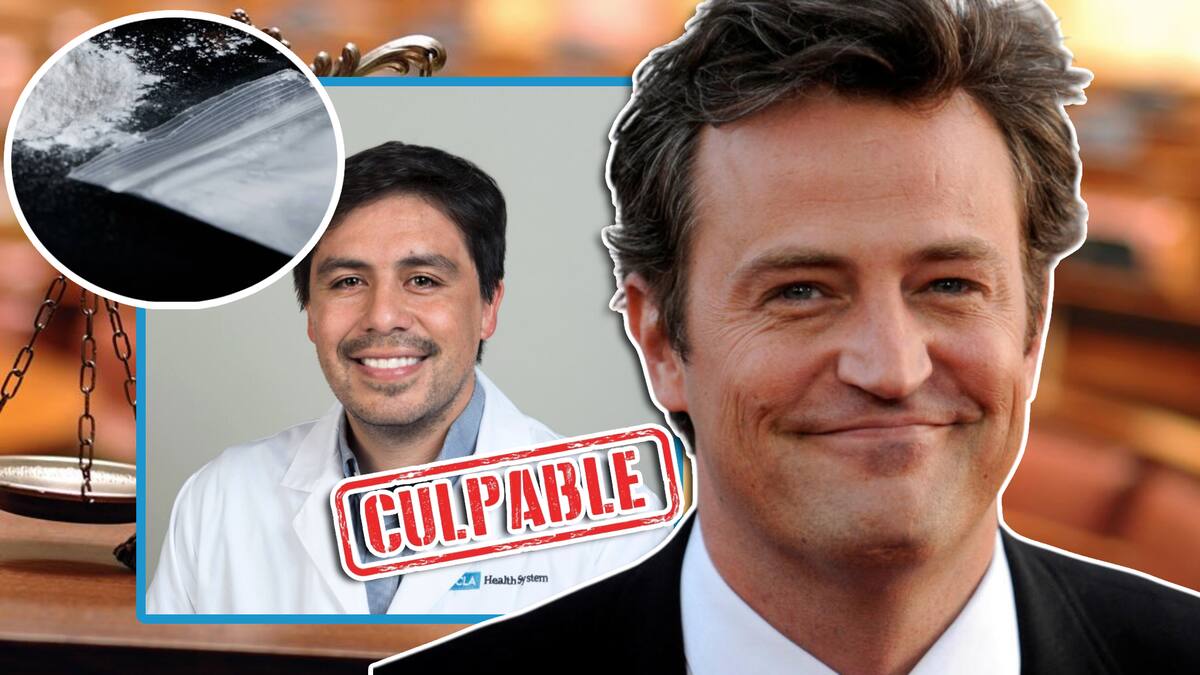 El médico de Matthew Perry se declaró culpable por suministrar ketamina ilegal semanas antes de su muerte / Foto: Especial