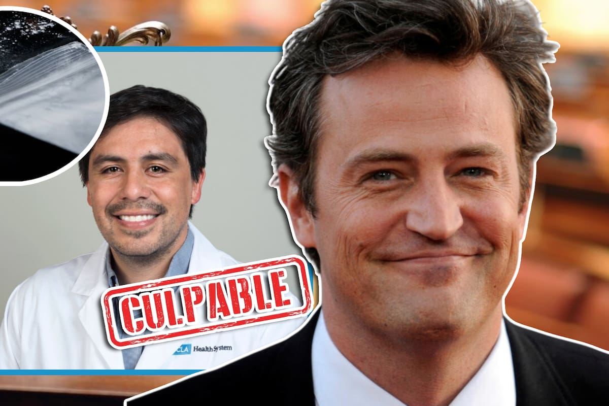 Médico de Matthew Perry podría enfrentar 40 años de cárcel tras declararse culpable de suministrarle ketamina al actor