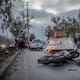 Resulta lesionado motociclista