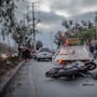 Resulta lesionado motociclista