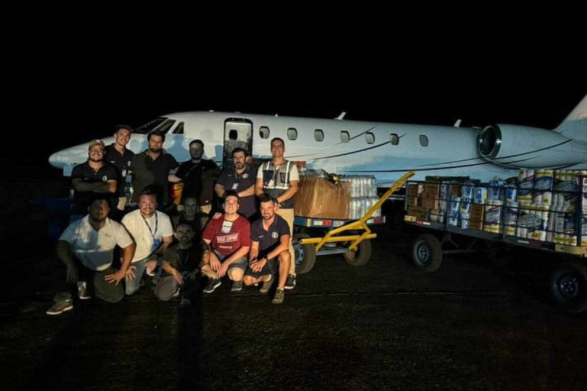 Neymar envía toneladas de ayuda humanitaria a los afectados por las inundaciones en Brasil