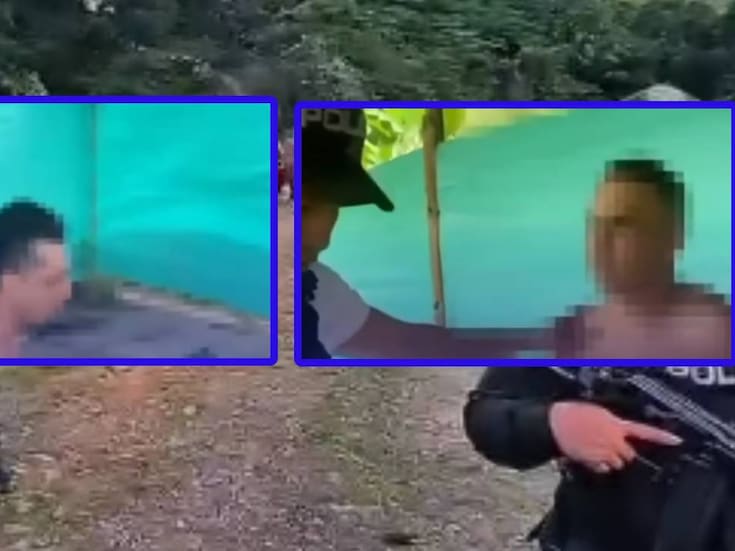 “No no, por favor”: Secuestrador lloró de miedo después que la policía en Colombia lo capturara tras haber secuestrado a una familia a quien engañó con una falsa venta de terrenos