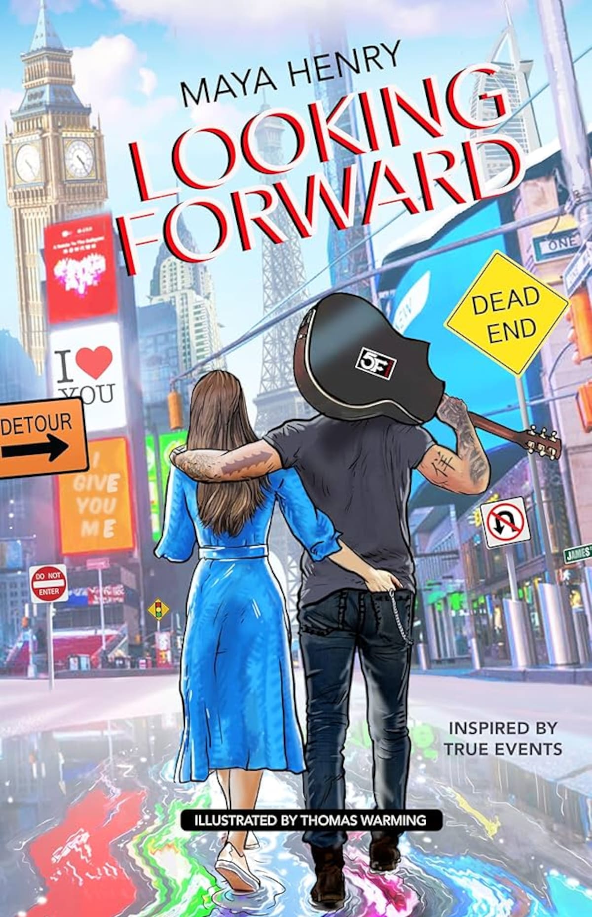 Portada de Looking Forward, el libro de Maya Henry inspirado en su relación con Liam Payne.