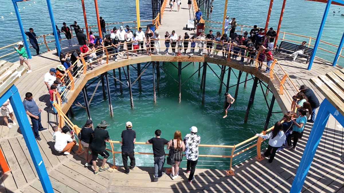 Un punto a visitar para tomar fotografías y descansar es el muelle que están en Bahía de Kino Pueblo. Foto: GH
