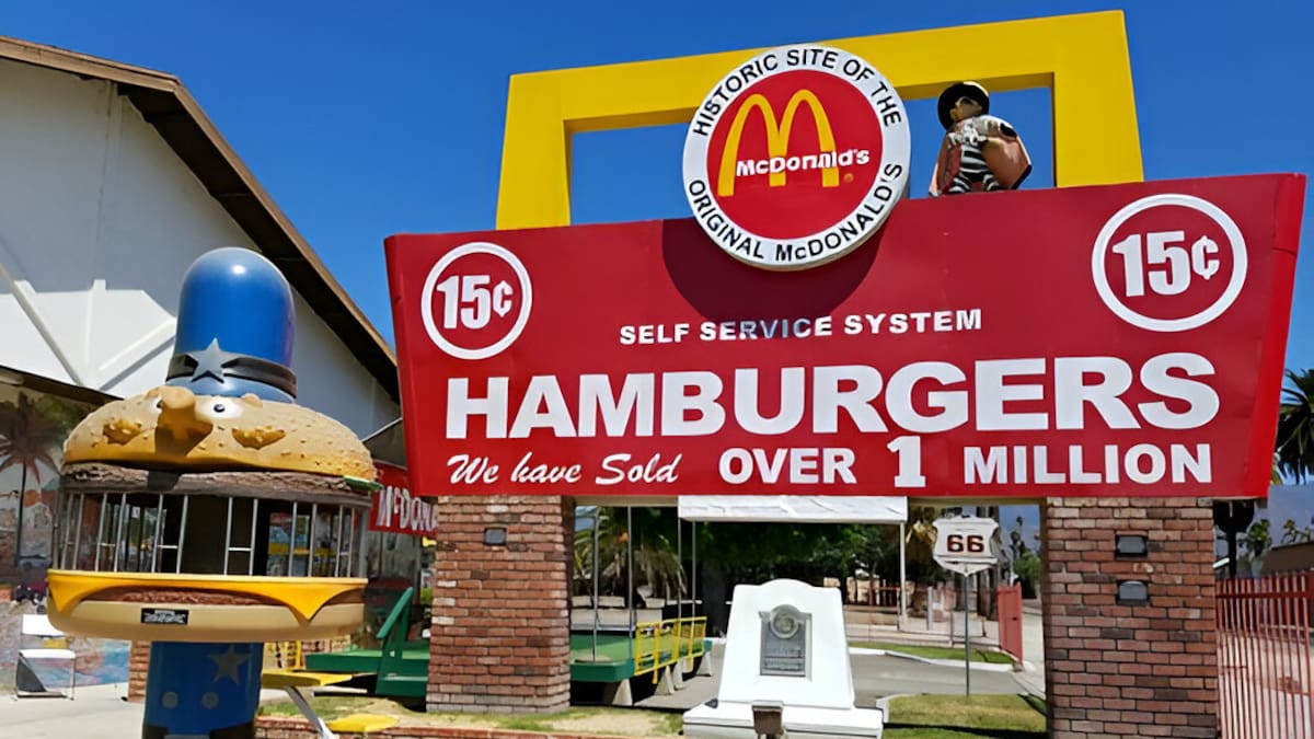 Descubre el primer McDonald’s del mundo y su museo lleno de nostalgia