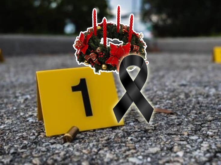 Durante nochebuena México registró 42 homicidios en 7 estados del País