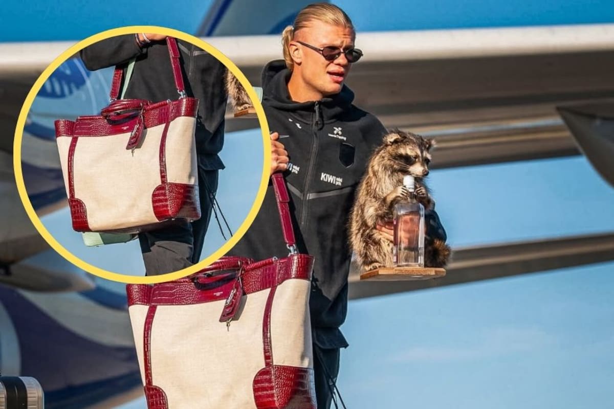 Este es el exclusivo bolso Dolce&Gabbana de Erling Haaland que aún no está a la venta para el público general y tiene un valor estimado de más de 40 mil dólares dentro de su millonaria colección