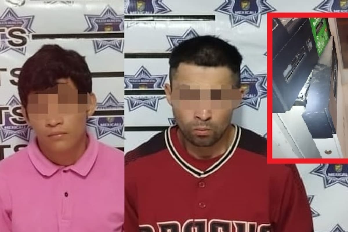Intentan saquear cajero automático en Ciudad Morelos; dos detenidos