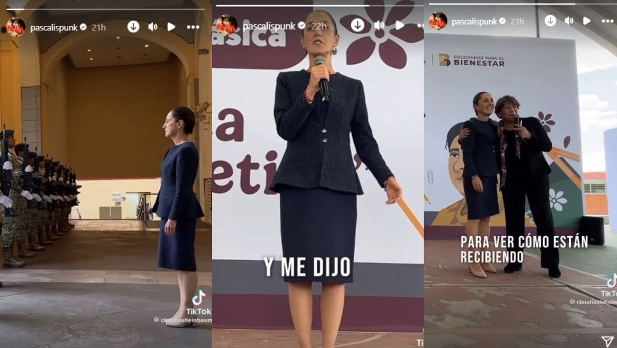 Pedro Pascal comparte un video de Claudia Sheinbaum en sus redes sociales / Instagram: @pascalispunk