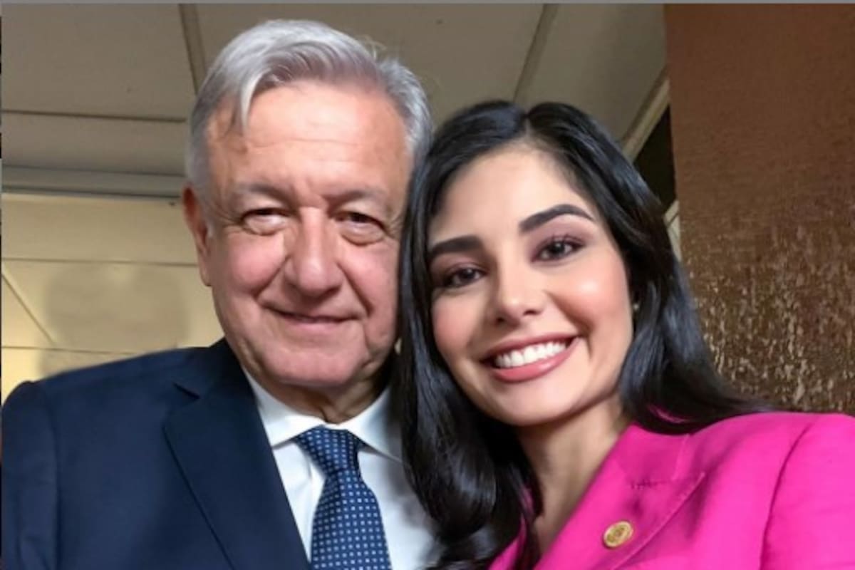 Tengo buena amistad con Geraldine Ponce: AMLO