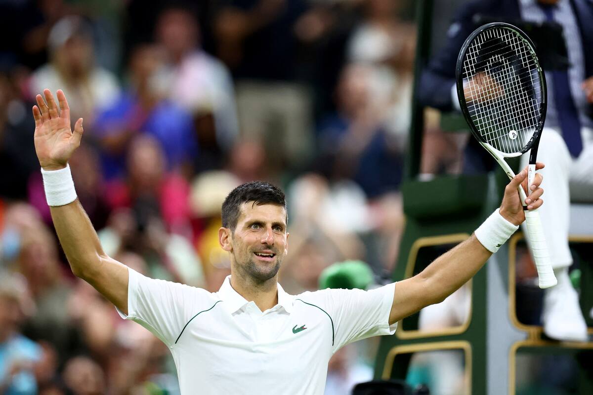 Djokovic supera a Van Rijthoven y se mete en cuartos de final en Wimbledon