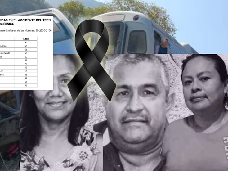 ¿Quiénes son los fallecidos en el Tren Interoceánico de Tehuantepec? Identifican a las 13 víctimas del mortal accidente