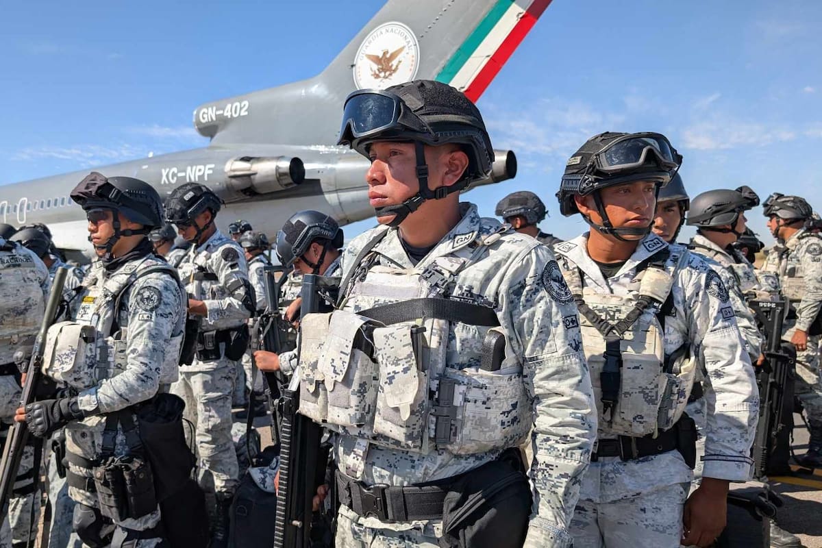 México despliega primeros 10 mil elementos de GN en frontera con EU tras amenaza arancelaria de Trump