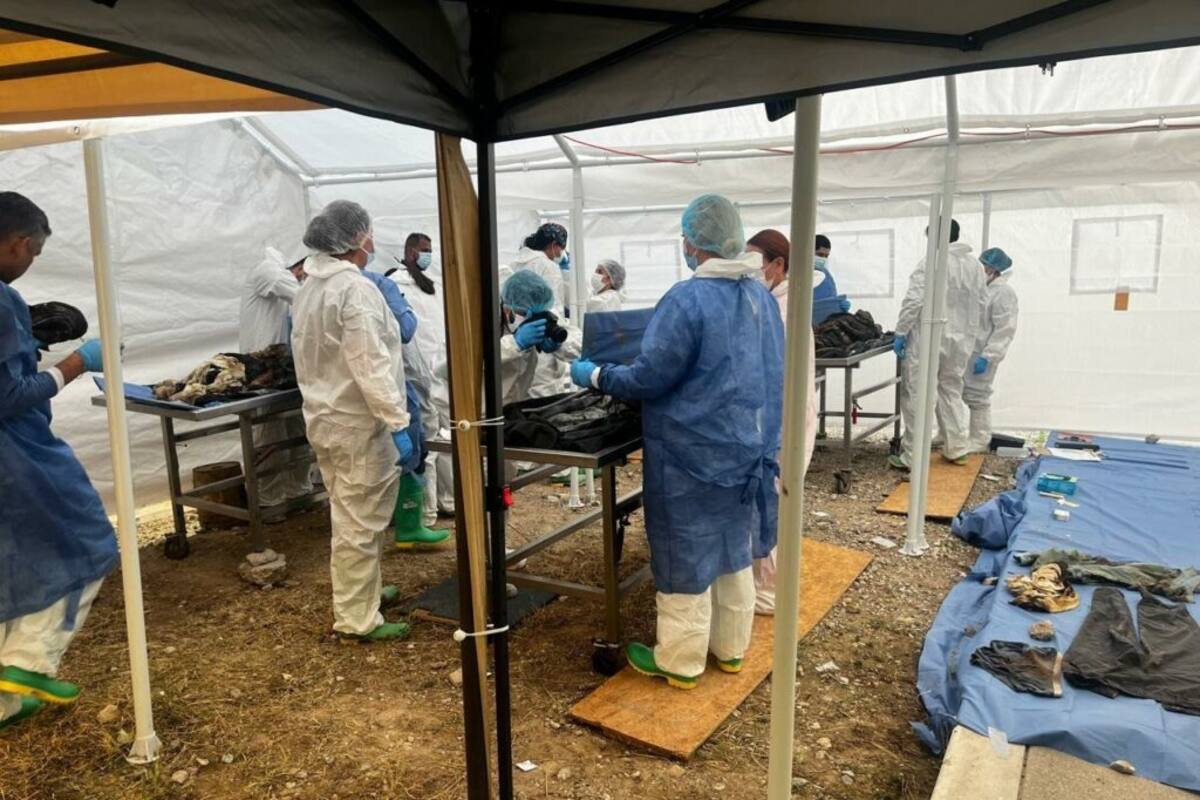 En Ciudad Juárez atacan con bomba molotov por quinta vez en menos de una semana a funeraria relacionada con Crematorio Plenitud, donde hallaron casi 400 cuerpos sin cremar