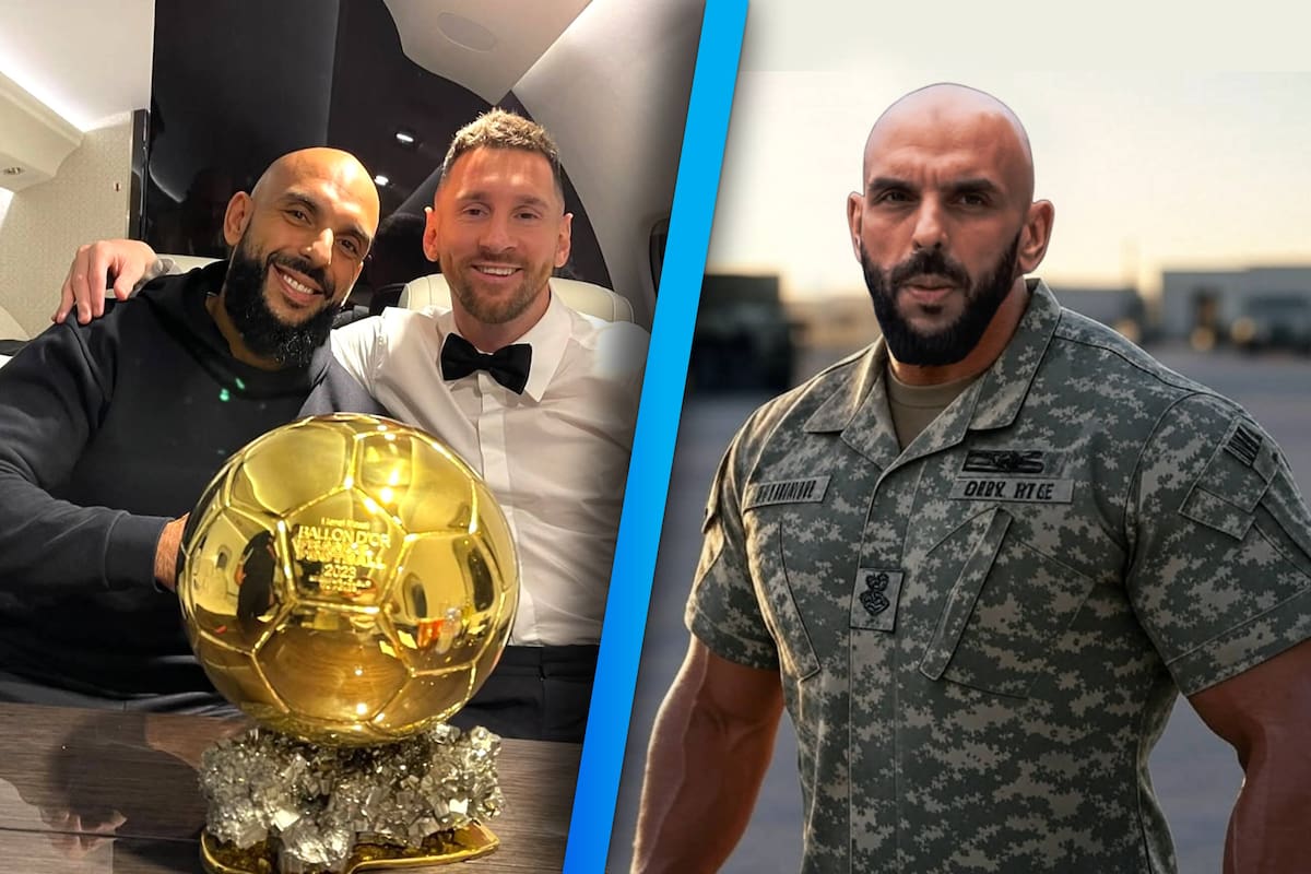 ¿Es verdad que Yassine Cheuko, el guardaespaldas de Messi, fue militar de Estados Unidos?