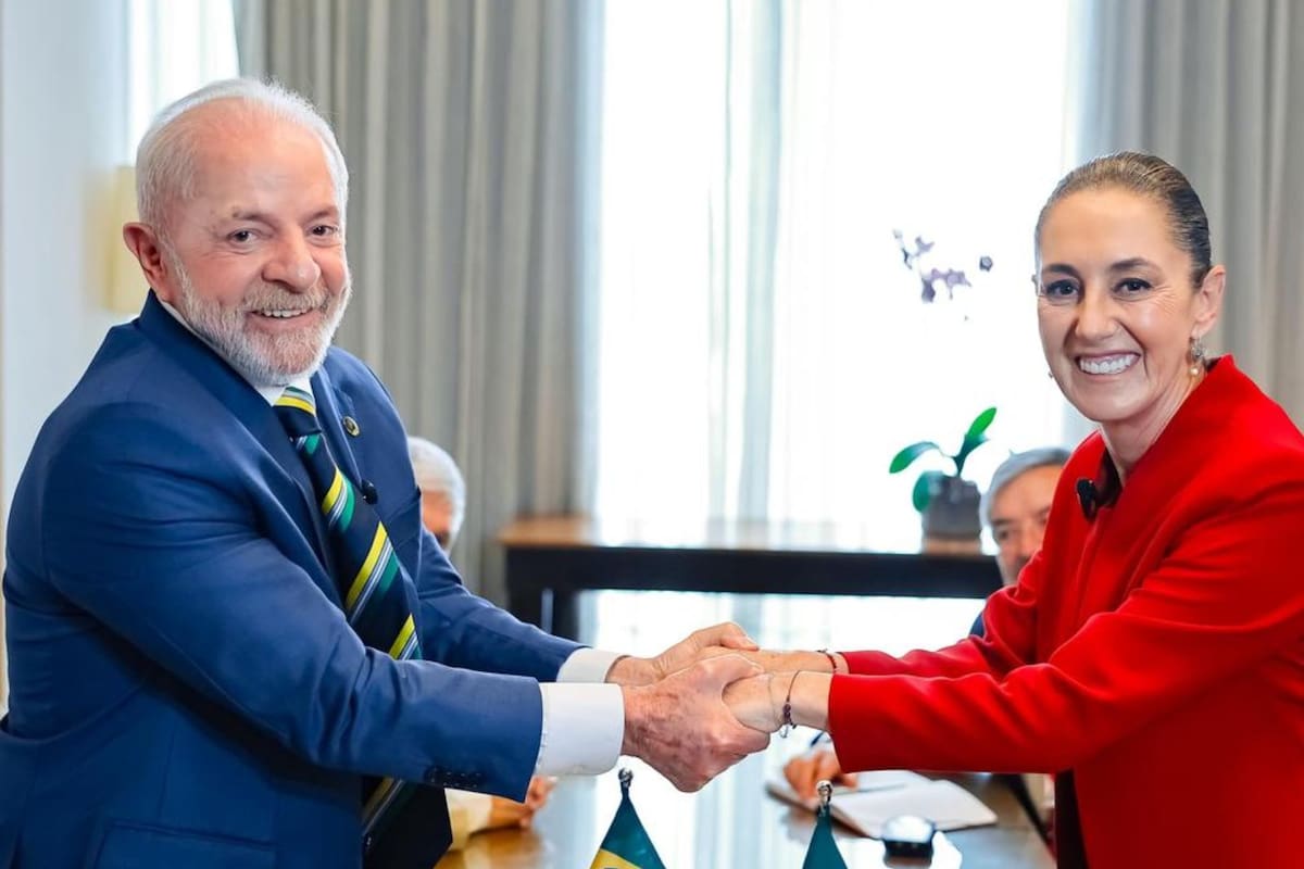 Sheinbaum y Lula da Silva hacen llamada , ¿De qué trató?