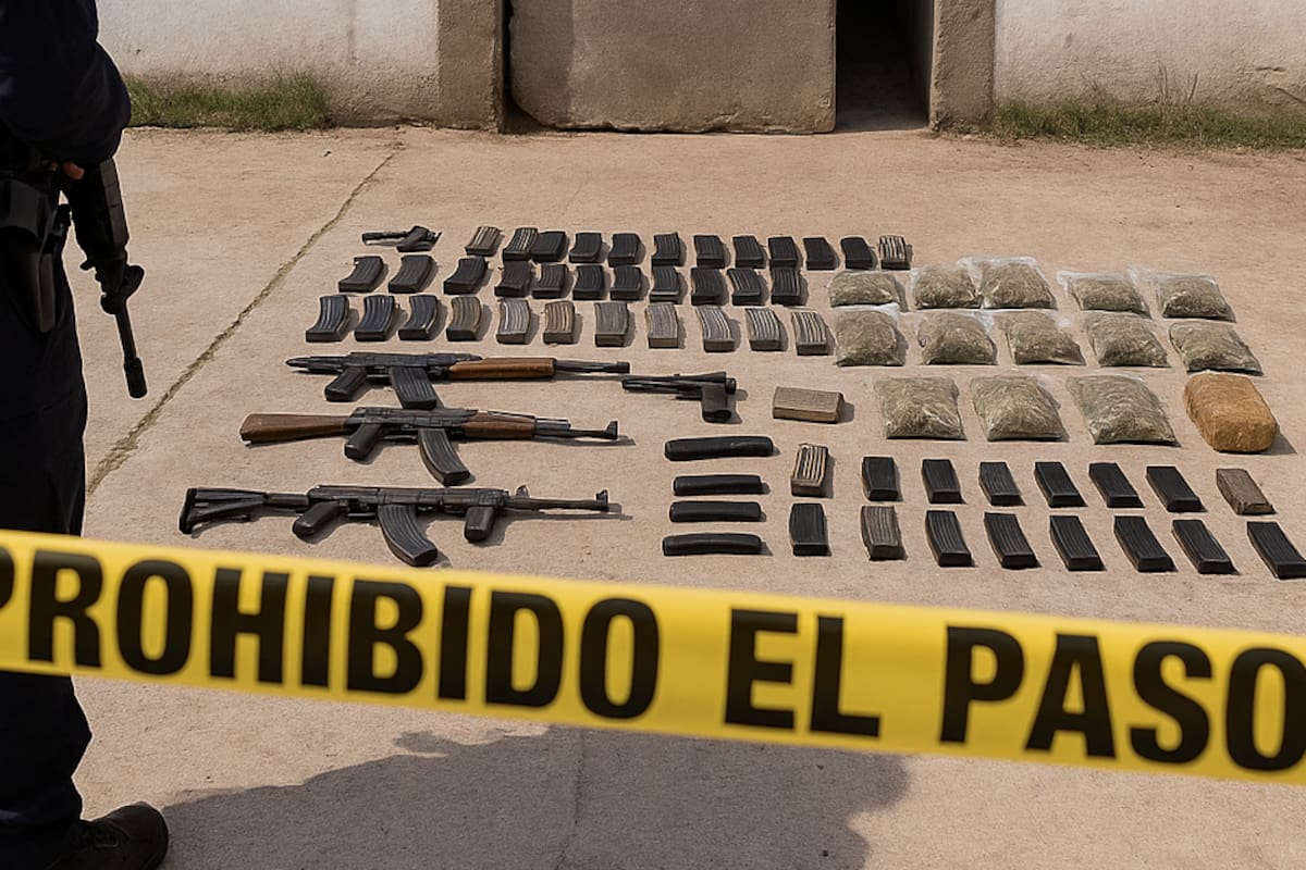 Sellan túnel y decomisan arsenal tras enfrentamiento armado en reclusorio de Culiacán