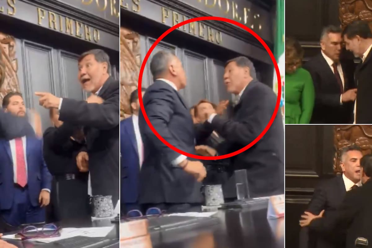FGR recreará la pelea en el Senado entre Gerardo Fernández Noroña y “Alito” Moreno como parte de su investigación