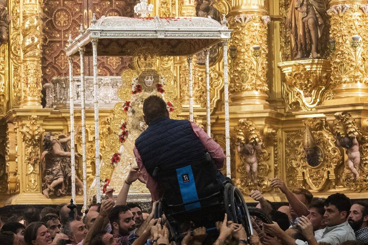 FOTOS: Peregrinos regresan al Rocío en España tras dos años de ausencia