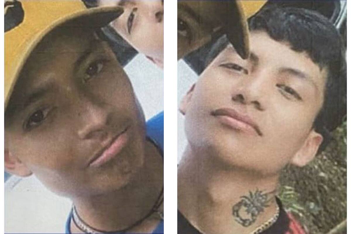 Buscan a Francisco Javier Aguilar Rivera de 19 años, y a Luis Ignacio Aguilar Rivera, de 20