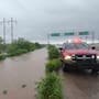 Tras 60 milímetros de lluvia, Miguel Alemán registra viviendas afectadas y calles con agua mientras habilitan albergue y mantienen monitoreo con drones