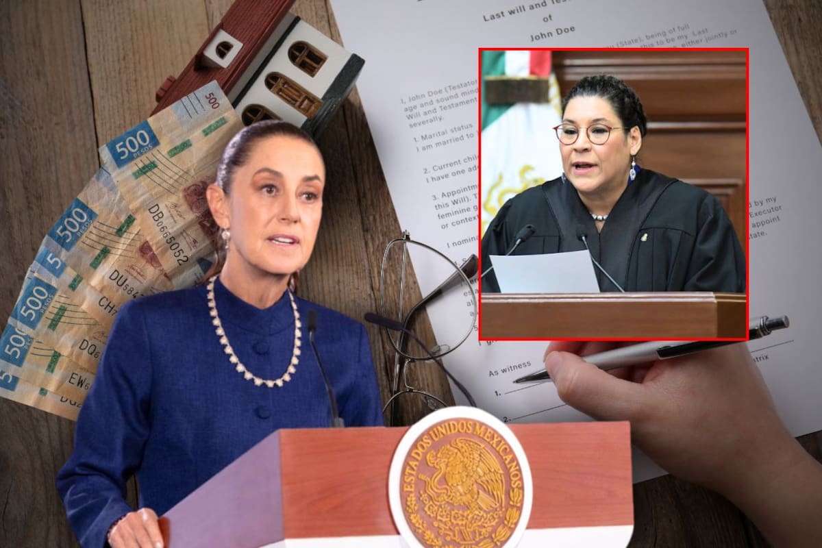“Yo no estoy de acuerdo”, Sheinbaum rechaza cobrar impuestos a las herencias y descarta que su gobierno impulse la propuesta de Lenia Batres para gravar estos bienes y de los recursos de Afores entregados a beneficiarios
