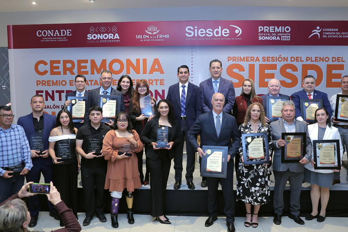 Recibe Sofía Ibarra el Premio Estatal del Deporte 2025