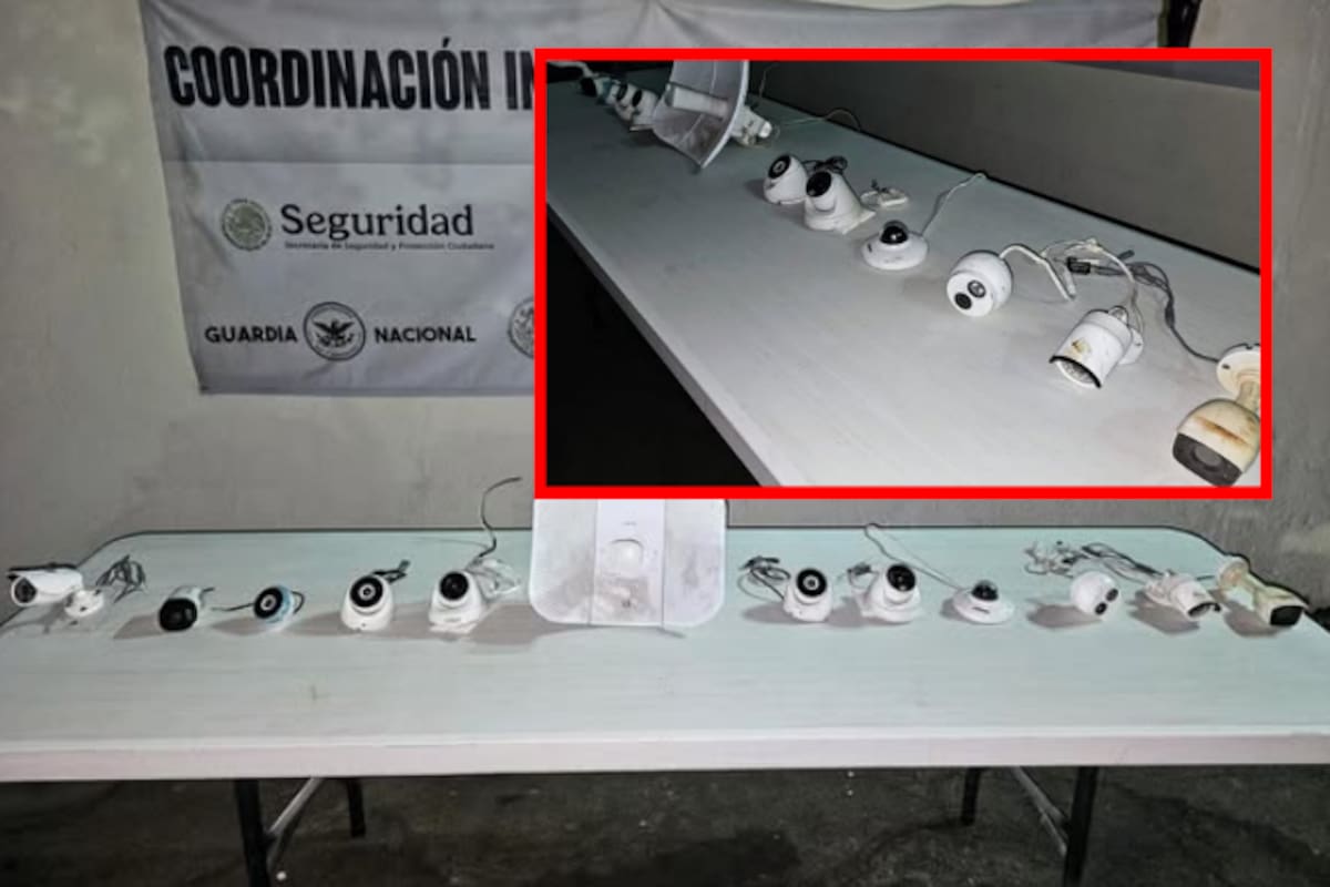 Retiran 11 cámaras de videovigilancia instaladas de forma irregular en Culiacán