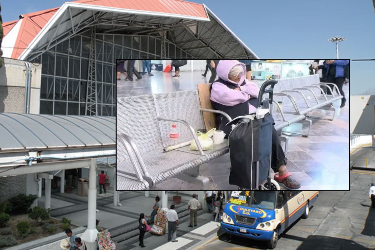 Muere Doña Mari, la abuelita que esperó 3 años a sus hijos en la Central de Autobuses de Puebla