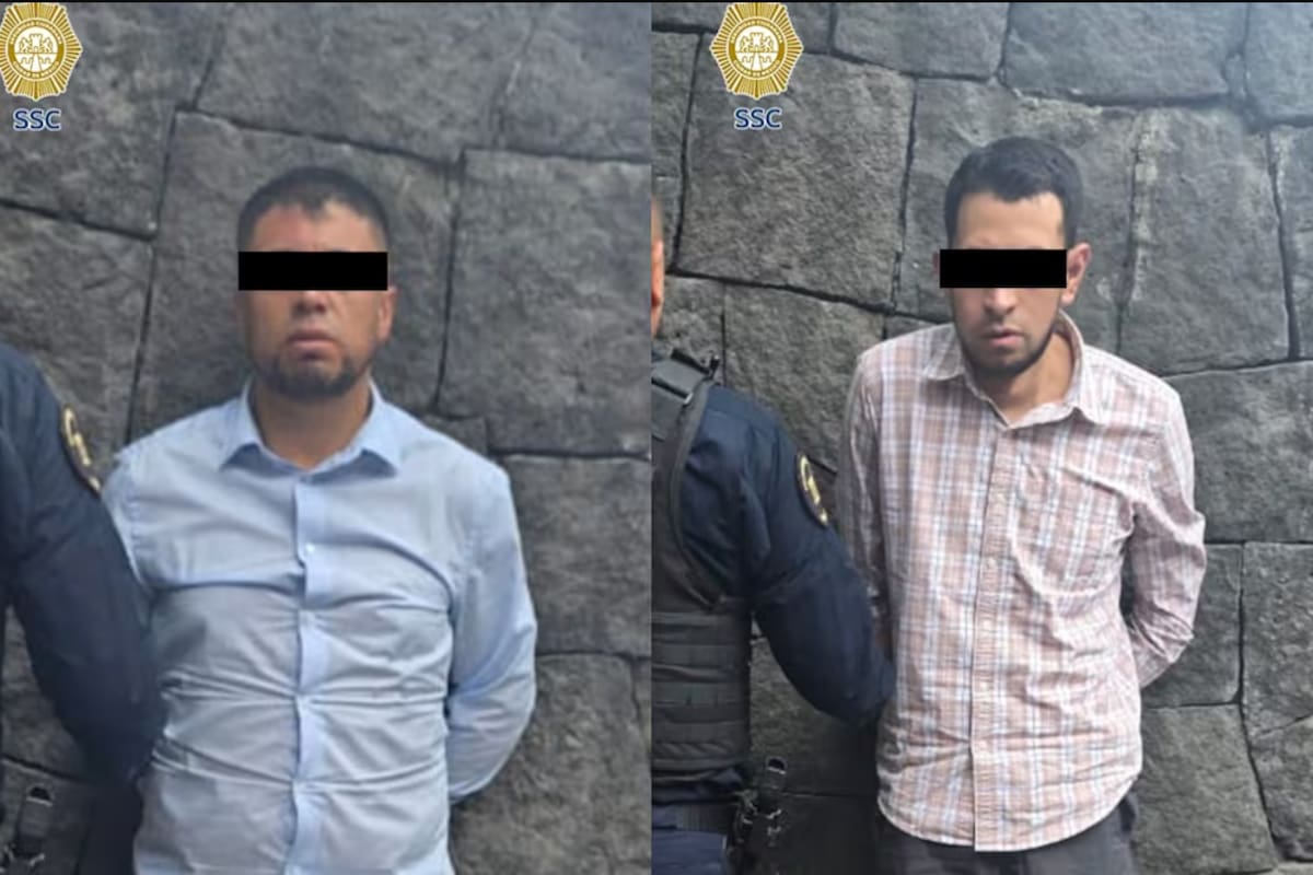 Detienen a dos colombianos por robo de 350 mil pesos en CDMX