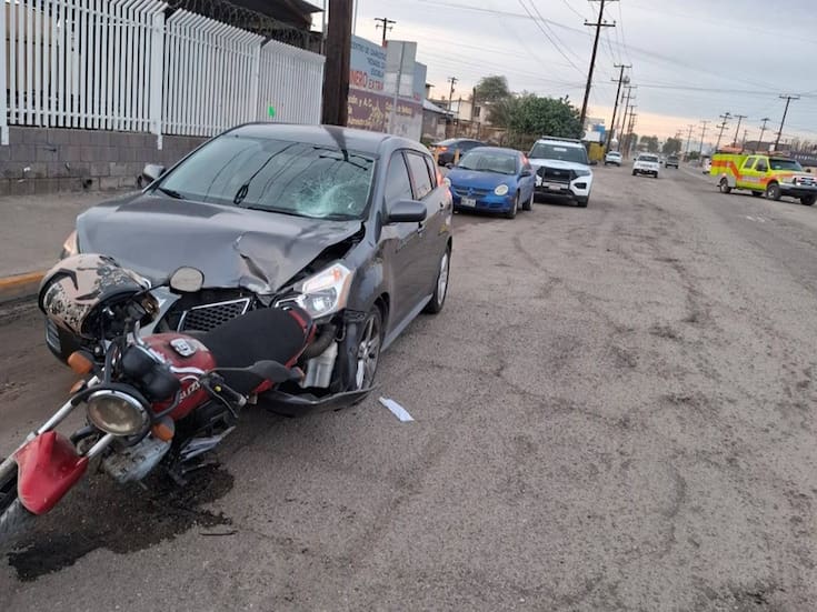 Fatal choque deja un motociclista sin vida y un detenido