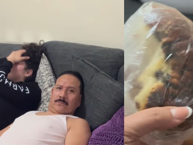 “Se comió casi todo un pan lleno de moho pensando que era chocolate”: Padre es exhibido por sus hijas en redes sociales debido a su estrepitosa hambre