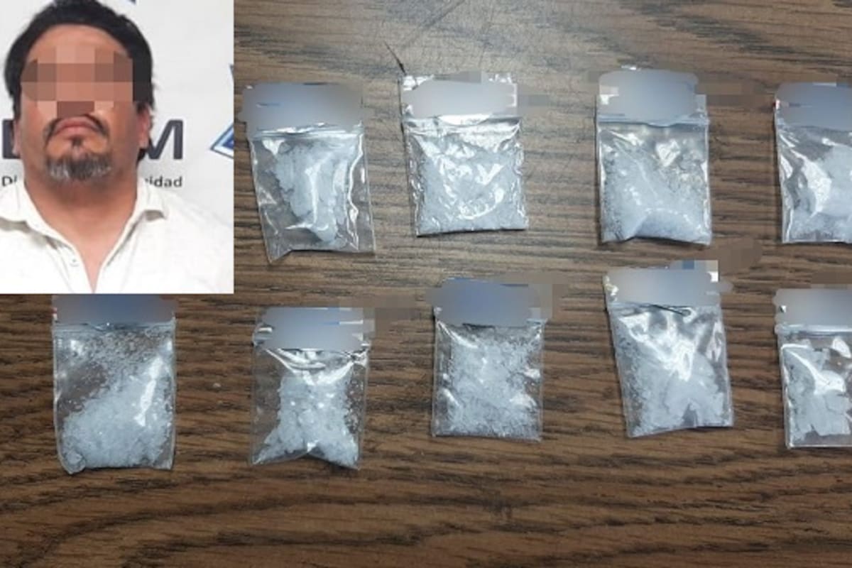 Lo sorprenden espiando vehículos y le encuentran droga