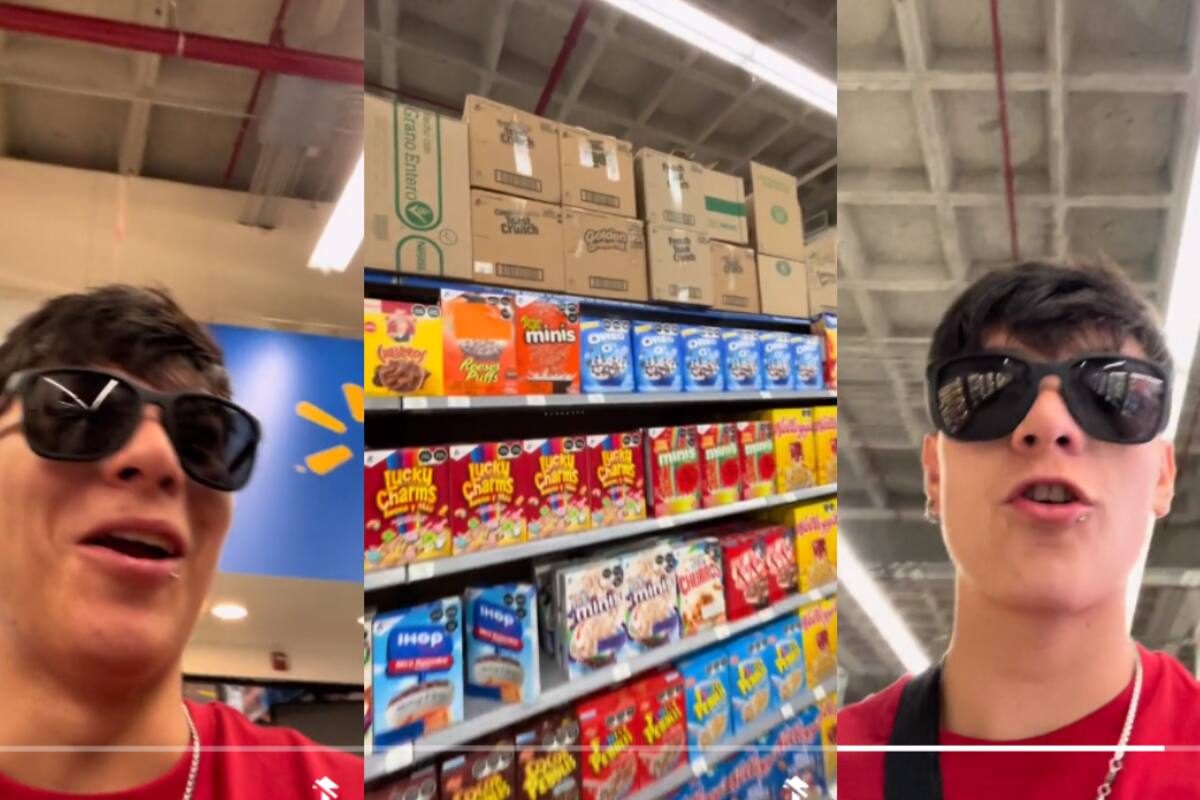 VIRAL: argentino queda sorprendido por la gran variedad de productos en un Walmart de México