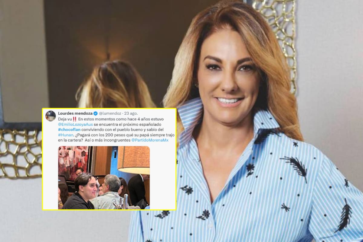Periodista Lourdes Mendoza se burla del hijo de AMLO y lo llama “chocoflán”; critican en redes a su hija y explota