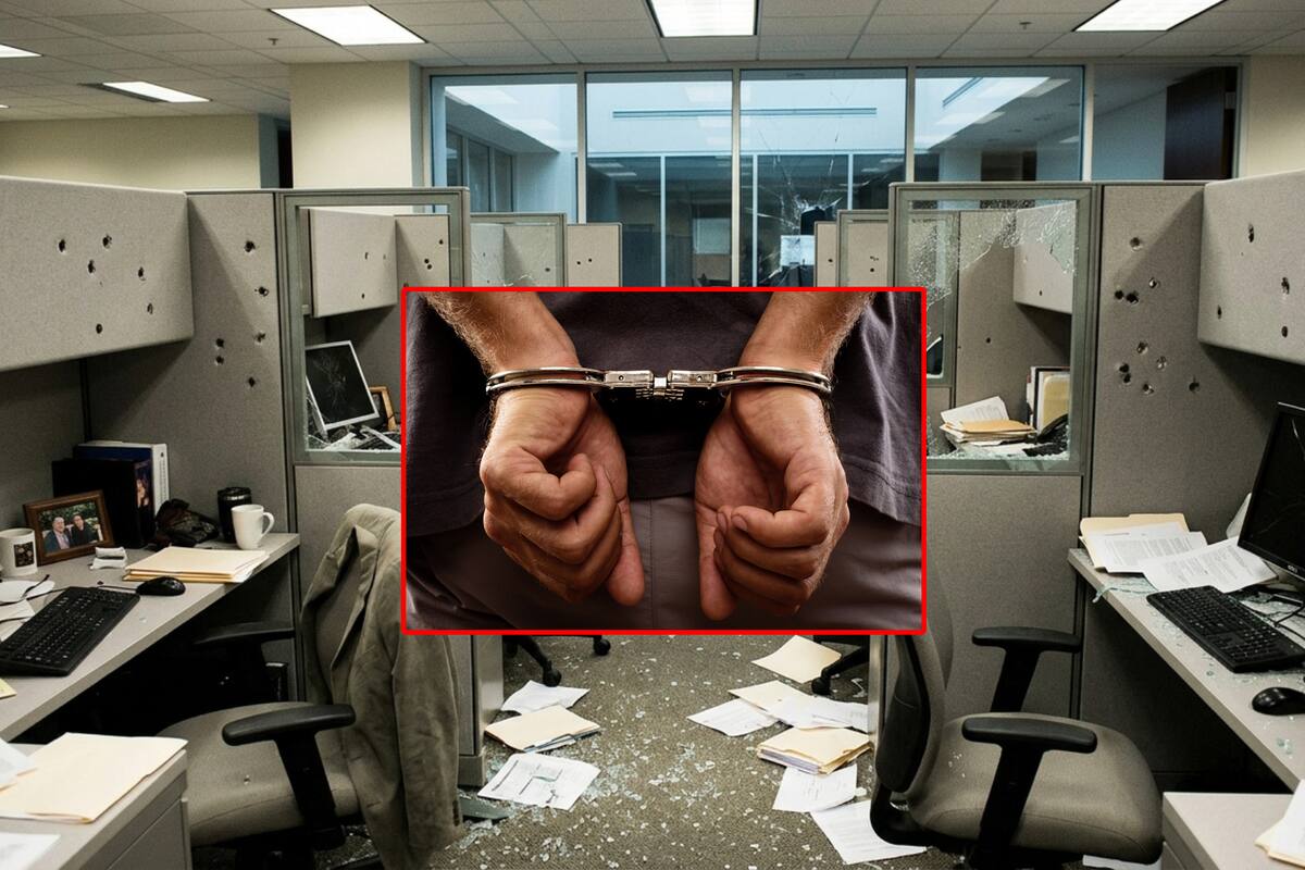 Mientras había huelga, Alejandro disparó en una empresa y fue detenido por tentativa de homicidio