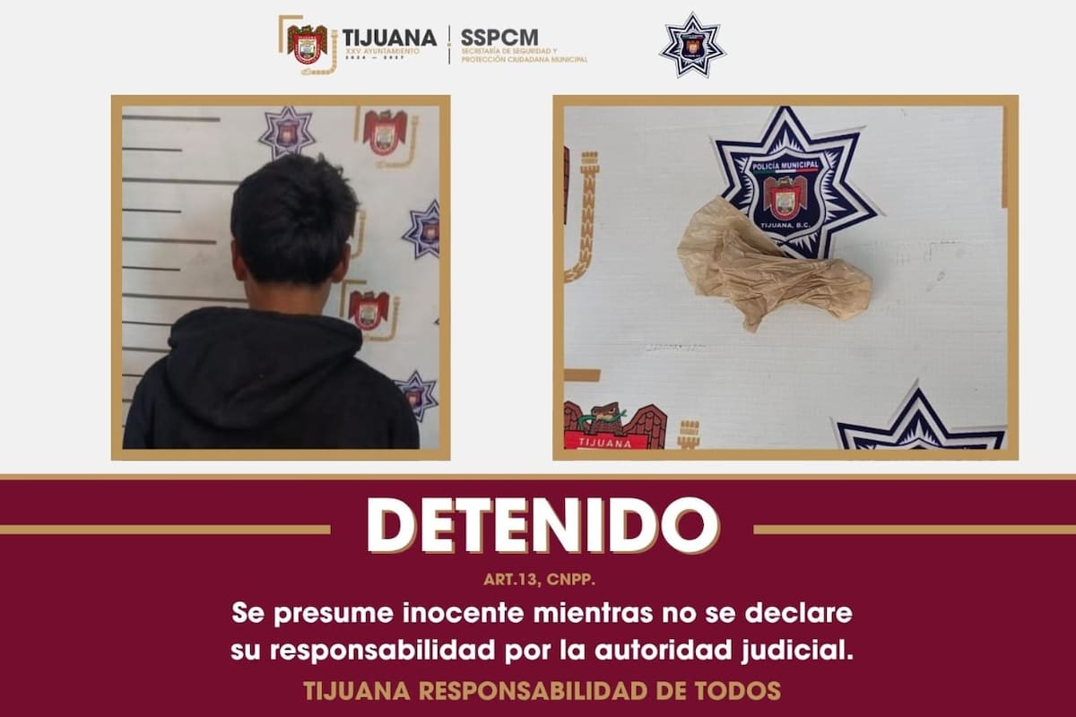 Menor relacionado a presuntos robos y agresiones contra conductores de plataformas es detenido con droga en colonia Salvatierra