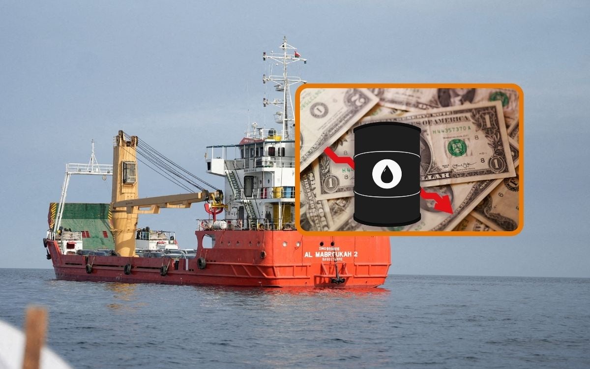 Petróleo cae más de 4% tras anuncio de acuerdo entre Estados Unidos e Irán y reapertura del estrecho de Ormuz que mueve una quinta parte de los combustibles del mundo