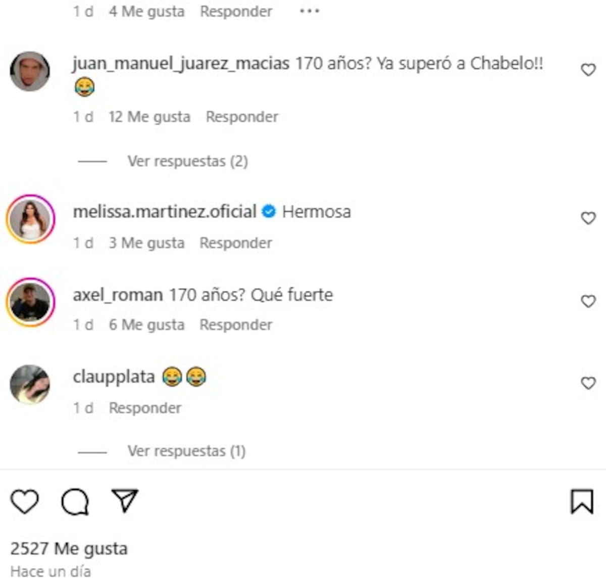 Usuarios reaccionan al error de Lucía Méndez / Instagram @luciamendezof