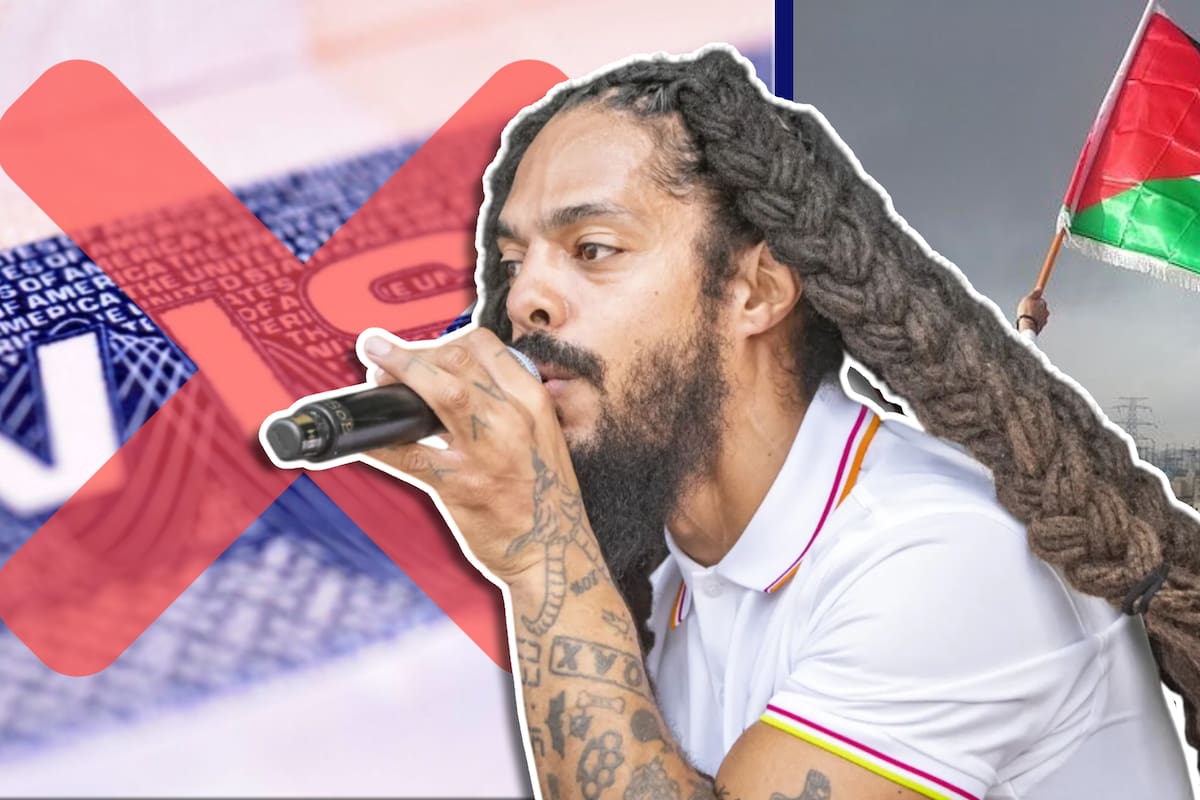 Revocan visa de EE.UU. a la banda Bob Vylan tras iniciar porra contra Israel durante concierto en apoyo a Palestina