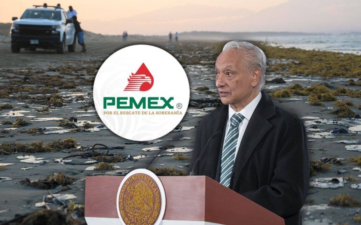 Derrame en el Golfo: Pemex limpia 165 km y entrega 35 millones a pescadores, pero aún no se identifica el origen del hidrocarburo que sigue llegando a playas y podría expandirse a nuevos estados. | Crédito: REUTERS/Banco digital GH