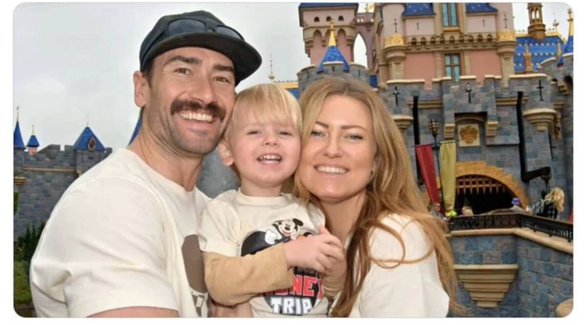 Karl, Cristy y Bodhi | Foto publicada en Instagram por @phoenixfirehouse25